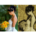 Toon afbeelding links echt, rechts Photoshop